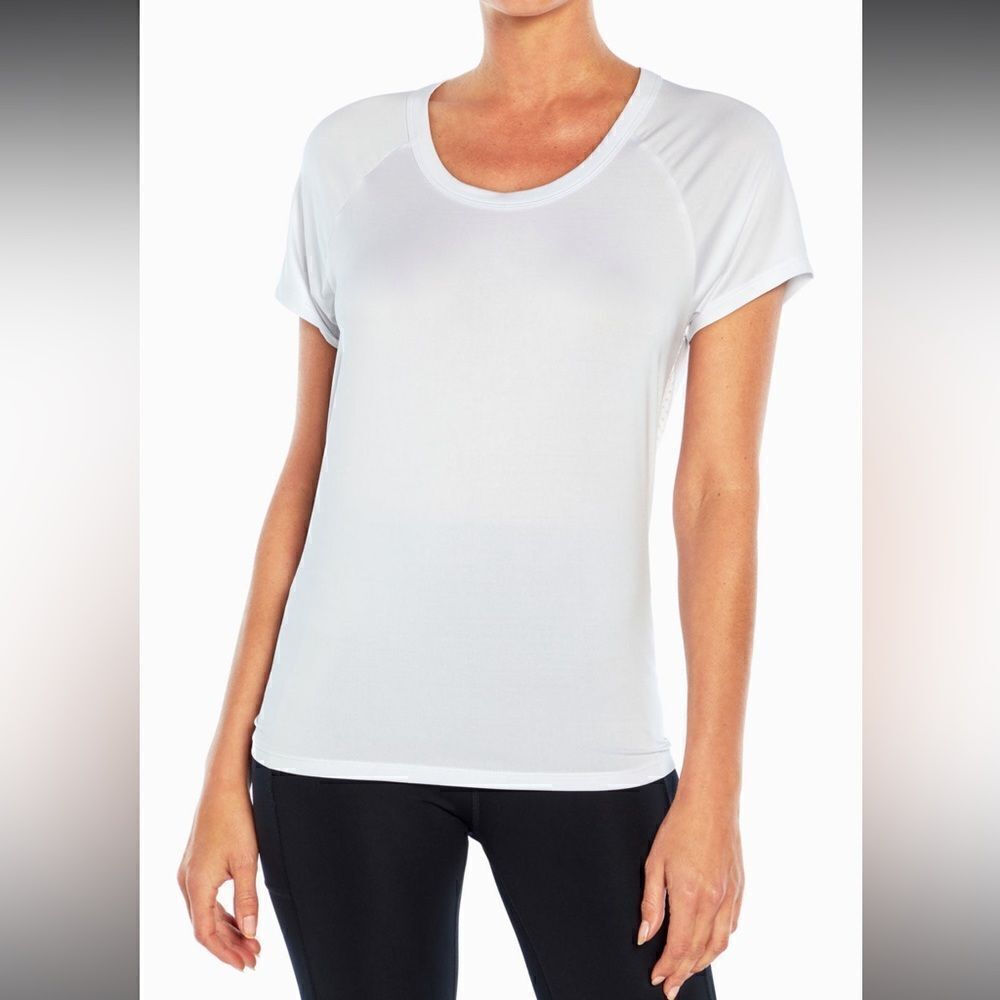 Calia By Carrie Underwood Cotton Blend Short Sleeve Crew Neck T-shirt Size S